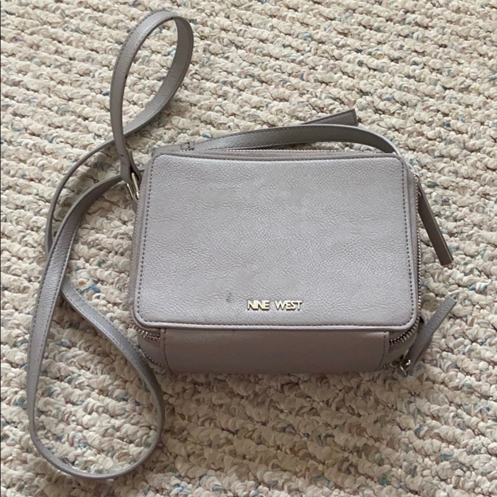 Nine West grey crossbody bag